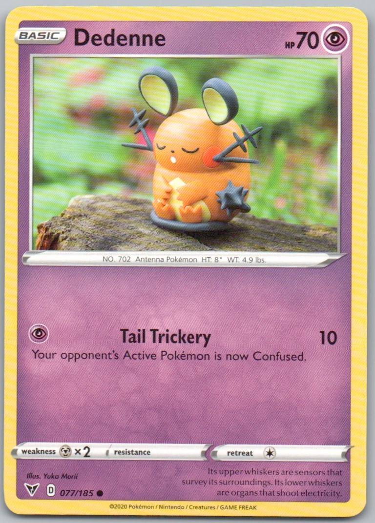 Dedenne 077 Normal Psychic Card - Vivid Voltage
