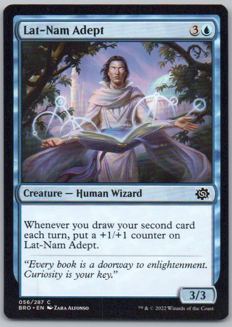 Lat-Nam Adept 56 Normal Creature Card - The Brothers' War