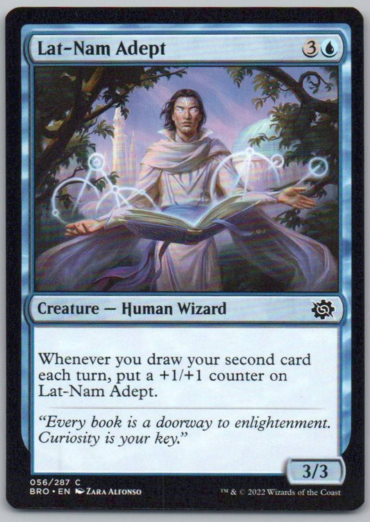 Lat-Nam Adept 56 Normal Creature Card - The Brothers' War