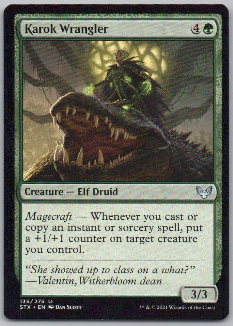 Karok Wrangler 135 Normal Creature Card - Strixhaven: School of Mages