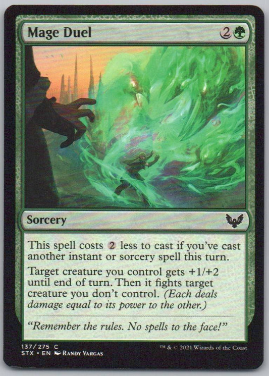 Mage Duel 137 Normal Sorcery Card - Strixhaven: School of Mages