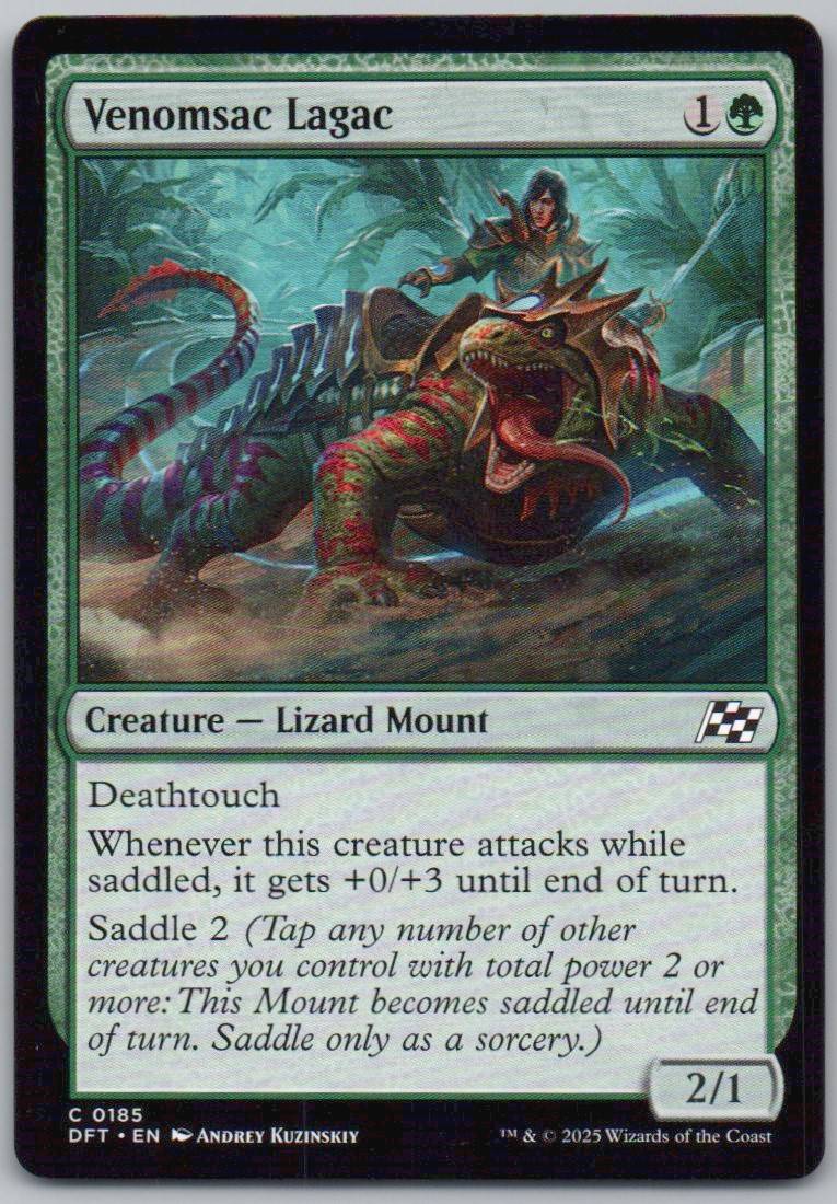 Venomsac Lagac 185 Normal Creature Card - Aetherdrift