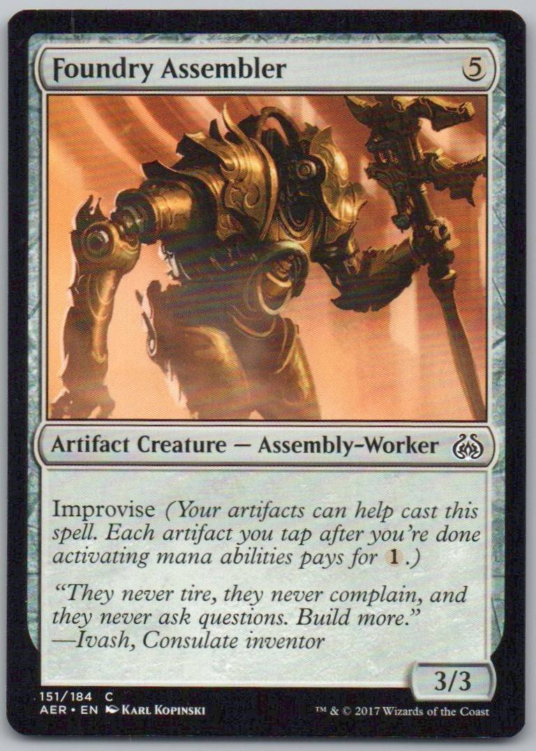 Foundry Assembler 151 Normal Artifact Card - Aether Revolt