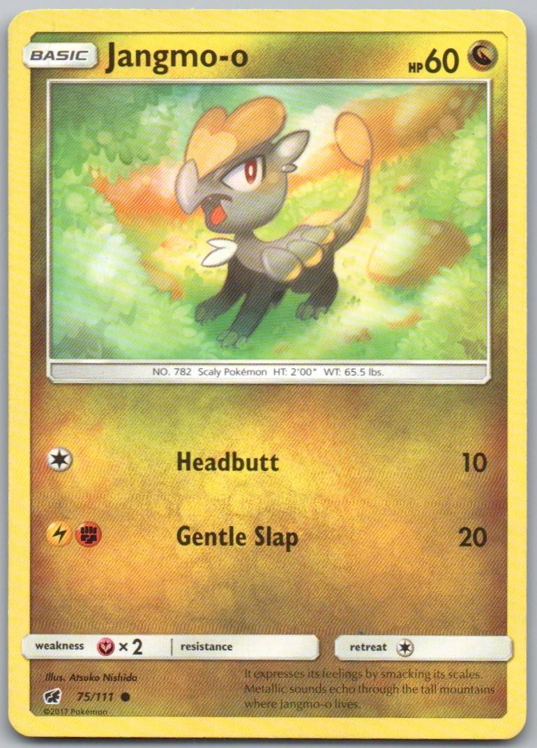 Jangmo-o 75 Normal Dragon Card - Crimson Invasion