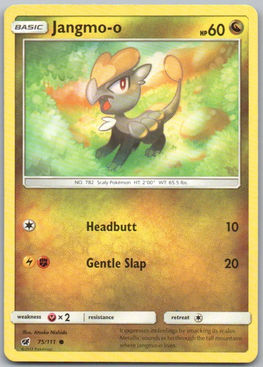 Jangmo-o 75 Normal Dragon Card - Crimson Invasion