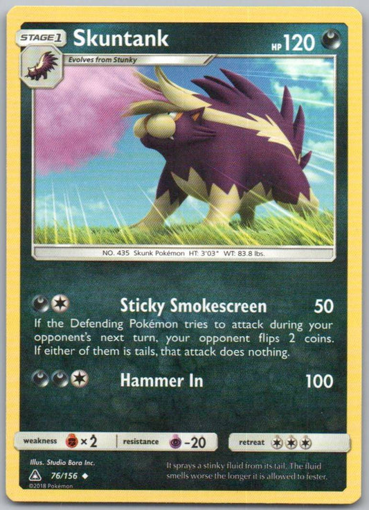 Skuntank 76 Normal Darkness Card - Ultra Prism