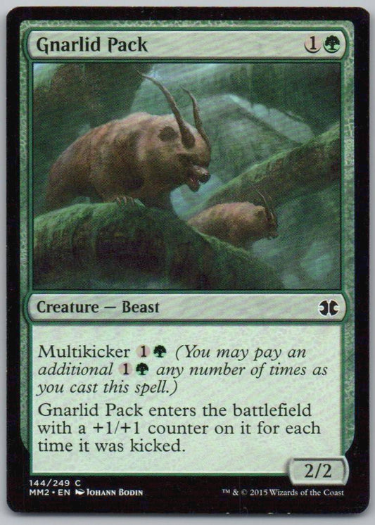 Gnarlid Pack 144 Normal Creature Card - Modern Masters 2015