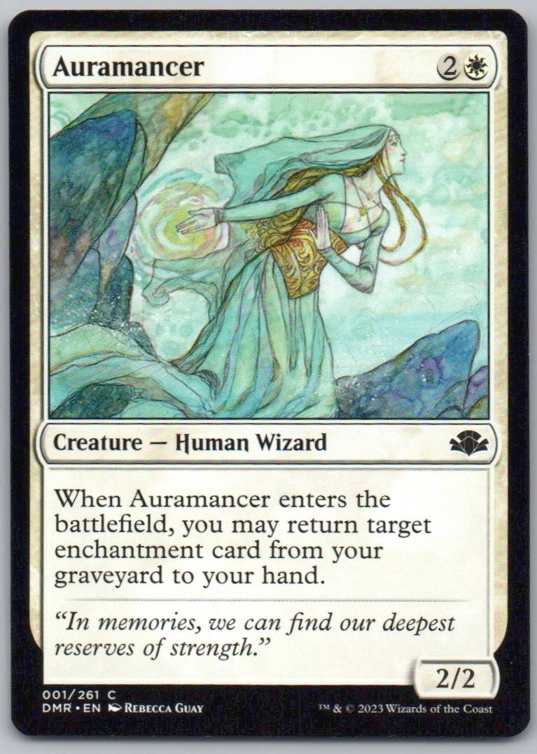 Auramancer 2 Normal Creature Card - Planechase Anthology