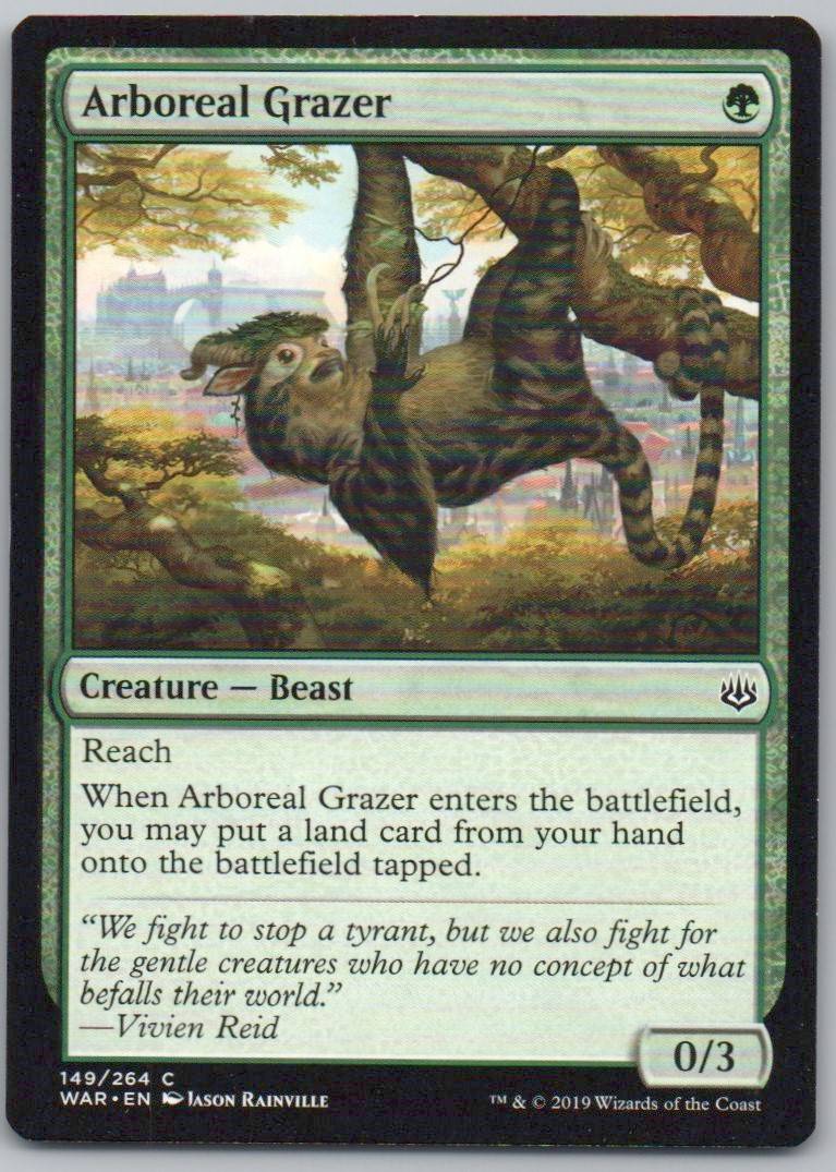 Arboreal Grazer 149 Normal Creature Card - War of the Spark