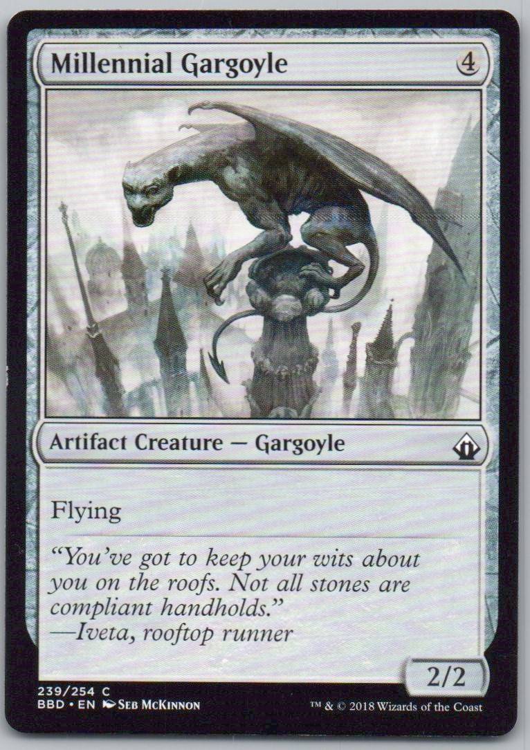 Millennial Gargoyle 239 Normal Creature Card - Battlebond