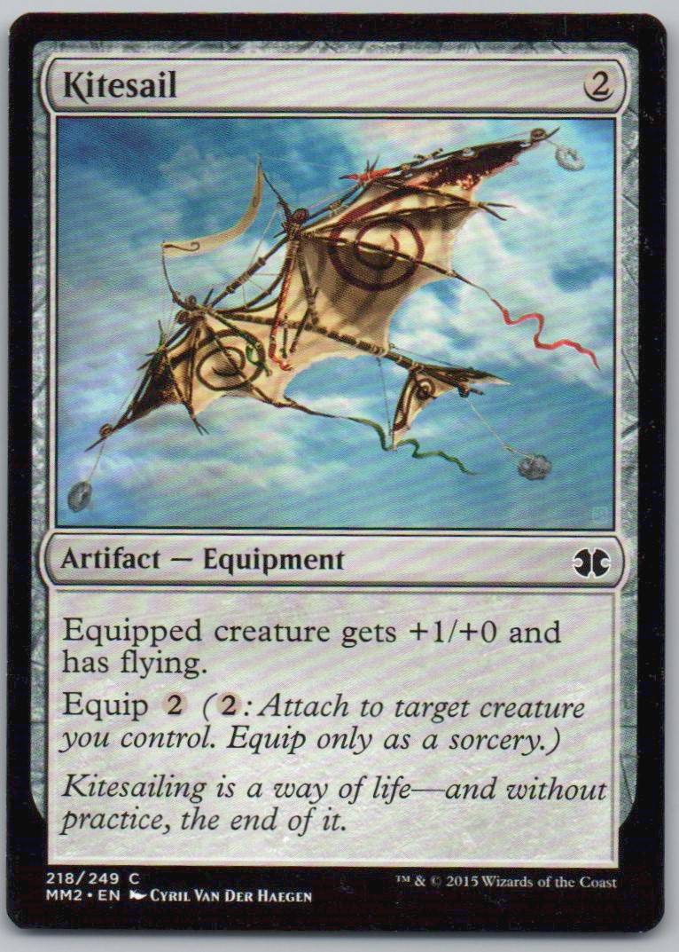 Kitesail 218 Normal Artifact Card - Modern Masters 2015