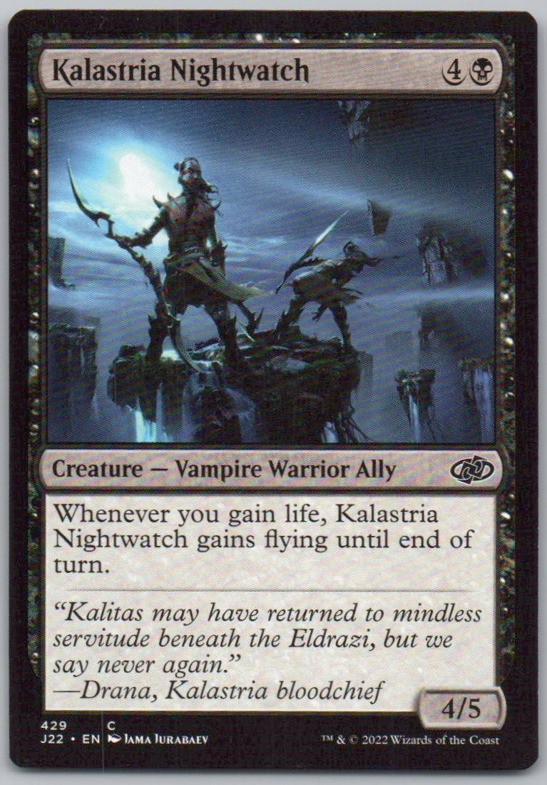 Kalastria Nightwatch 429 0 Creature Card - Jumpstart 2022