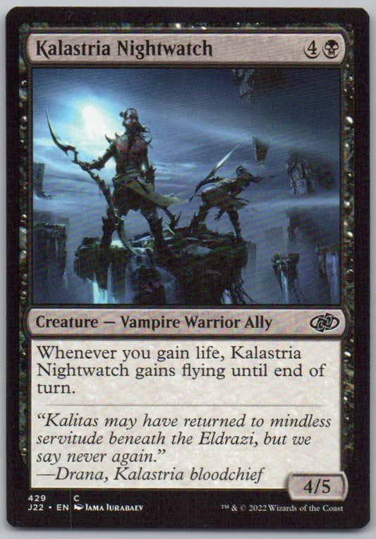 Kalastria Nightwatch 429 0 Creature Card - Jumpstart 2022