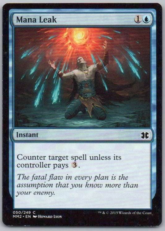 Mana Leak 50 Normal Instant Card - Modern Masters 2015