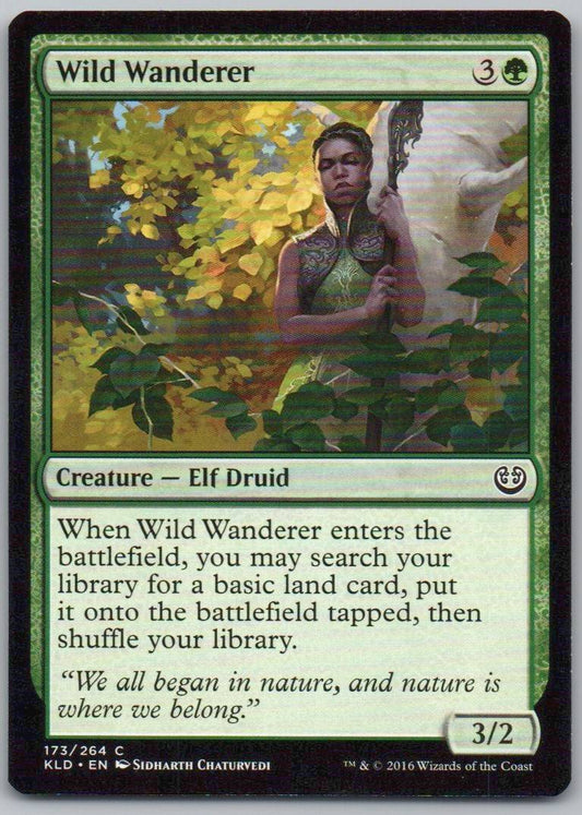 Wild Wanderer 173 Normal Creature Card - Kaladesh