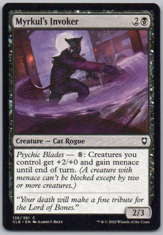 Myrkul's Invoker 136 Normal Creature Card - Commander Legends: Battle for Baldur's Gate