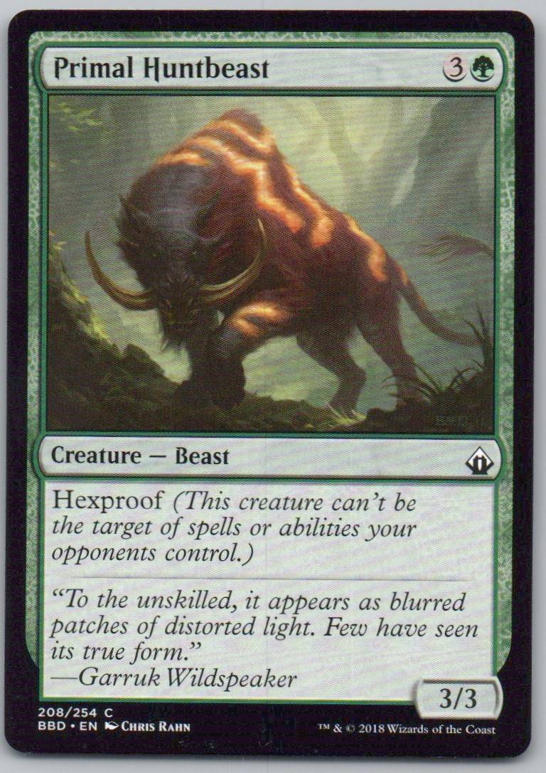 Primal Huntbeast 208 Normal Creature Card - Battlebond