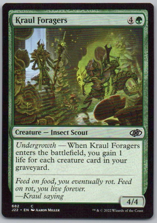 Kraul Foragers 682 0 Creature Card - Jumpstart 2022