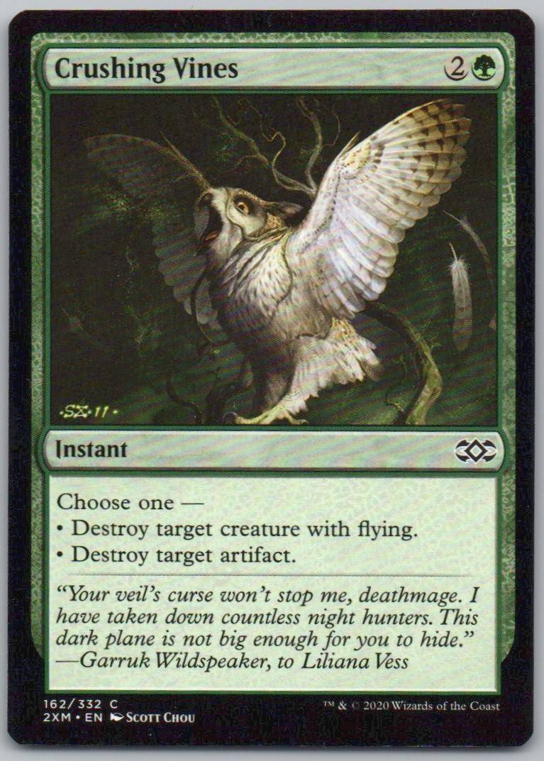 Crushing Vines 162 Normal Instant Card - Double Masters