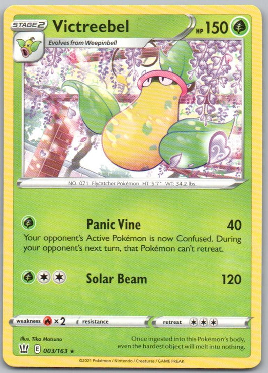 Victreebel 003 Normal Grass Card - Battle Styles