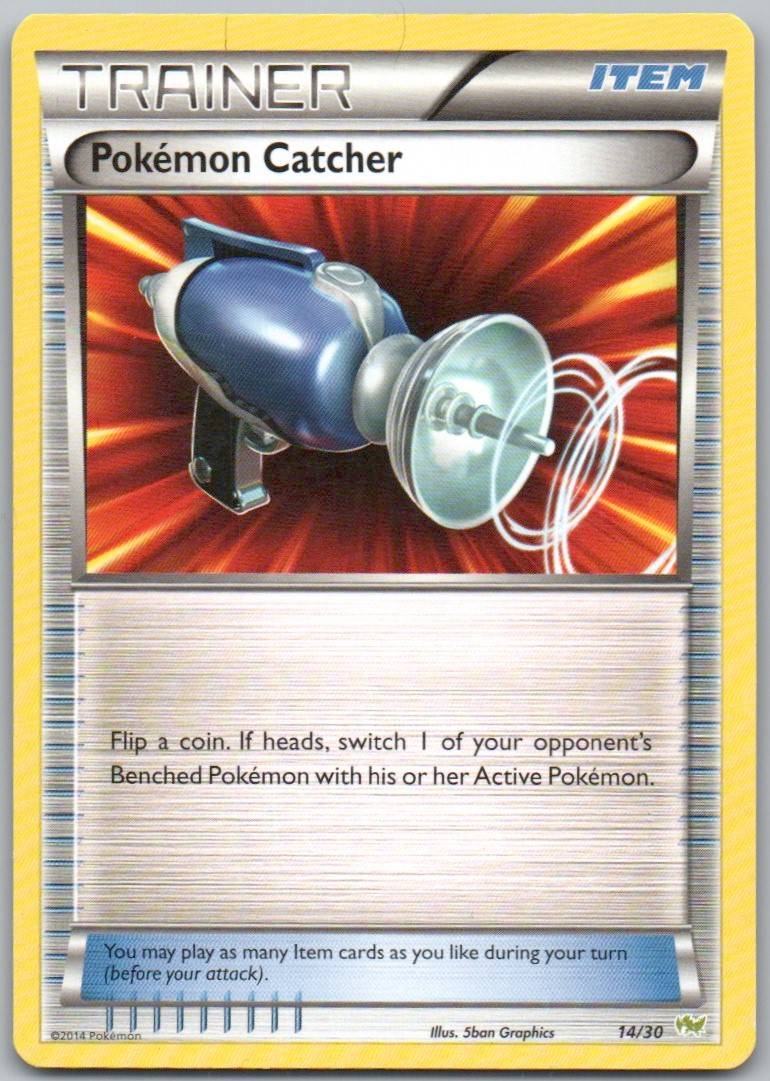 Pokemon Catcher (Noivern) 014 Normal Trainer Card - XY Trainer Kit: Sylveon & Noivern