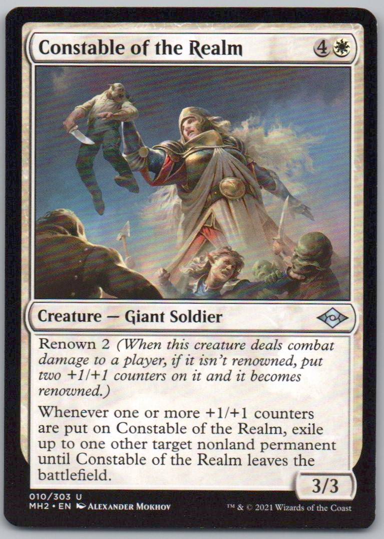 Constable of the Realm 10 Normal Creature Card - Modern Horizons 2
