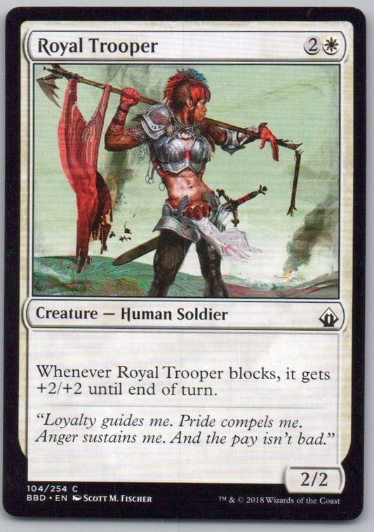 Royal Trooper 104 Normal Creature Card - Battlebond