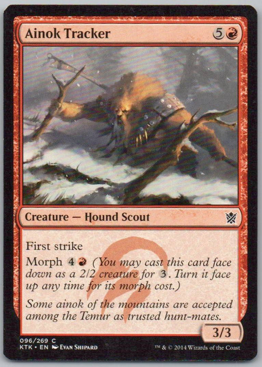 Ainok Tracker 96 Normal Creature Card - Khans of Tarkir