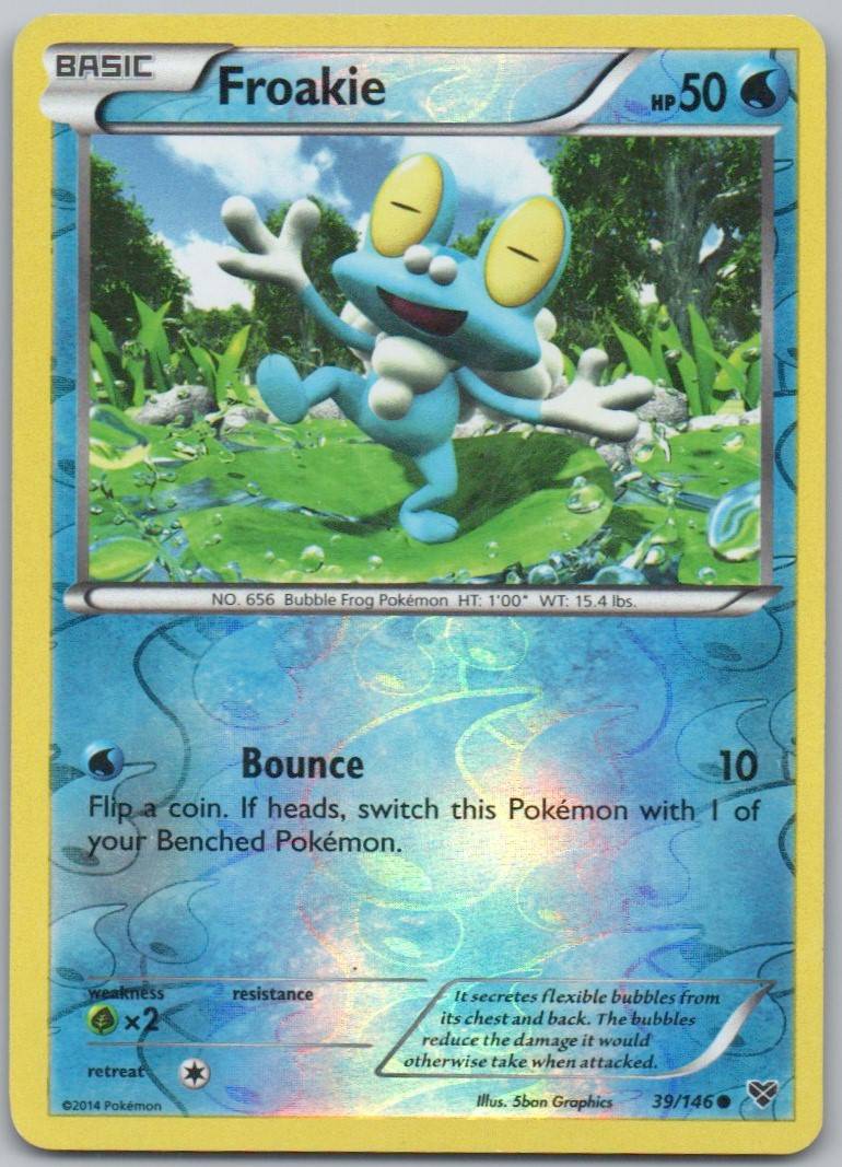 Froakie 039 Normal Water Card - XY