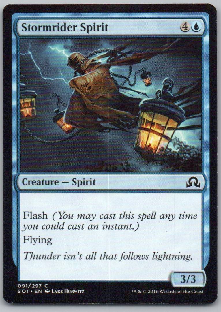 Stormrider Spirit 91 Normal Creature Card - Shadows over Innistrad