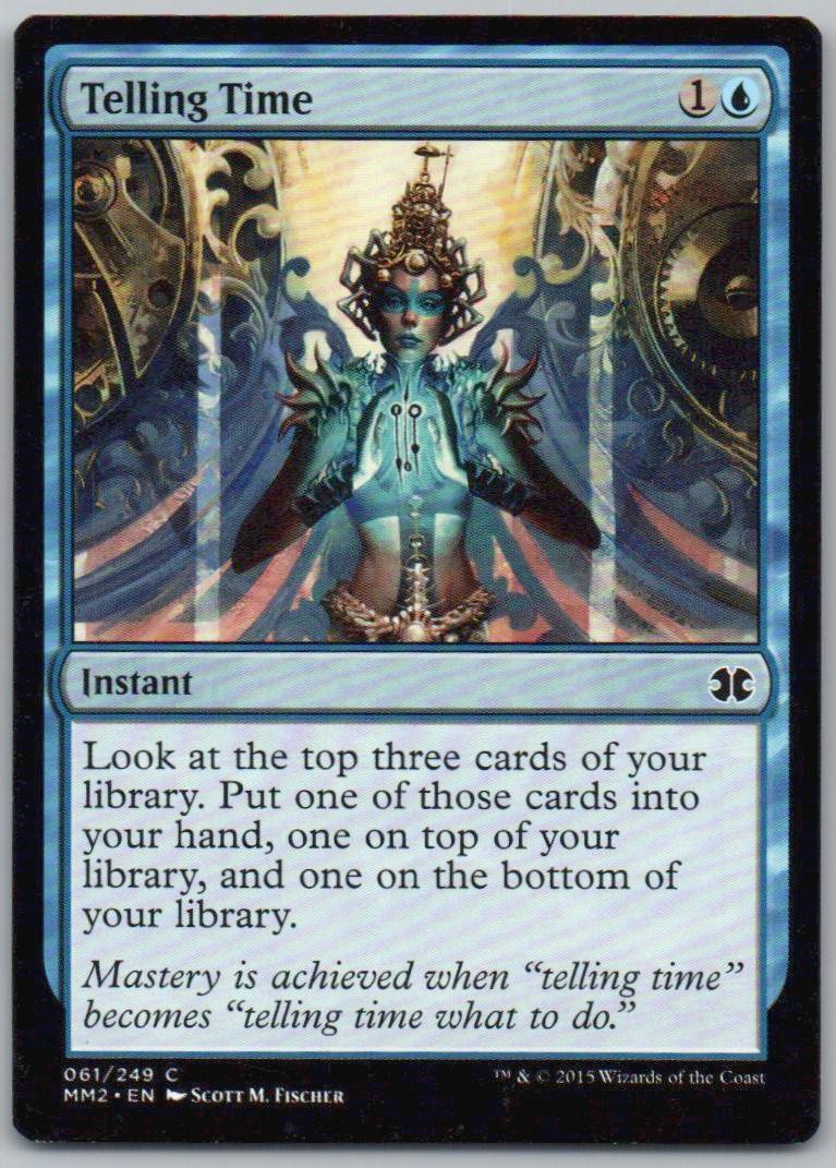 Telling Time 61 Normal Instant Card - Modern Masters 2015