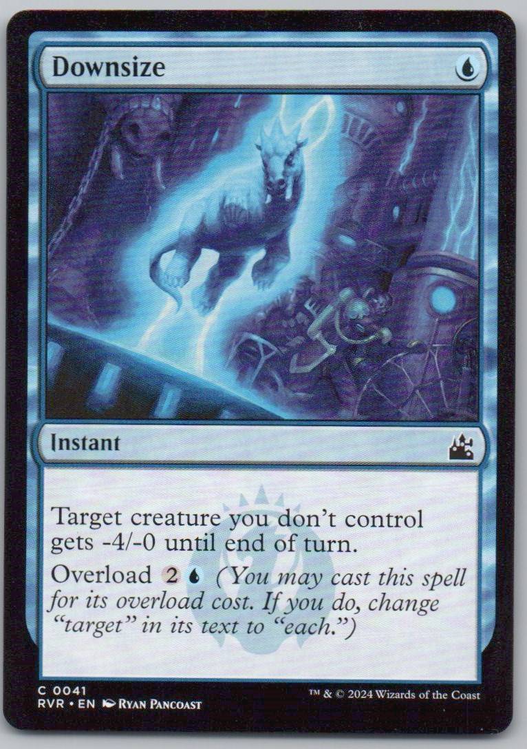 Downsize 41 Normal Instant Card - Ravnica Remastered