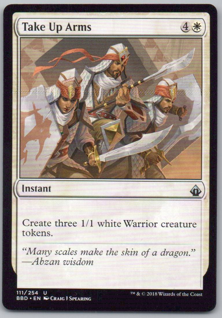 Take Up Arms 111 Normal Instant Card - Battlebond