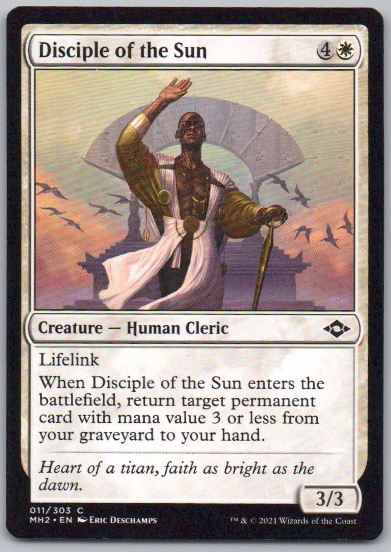 Disciple of the Sun 11 0 Creature Card - Modern Horizons 2