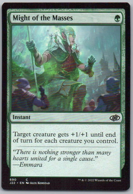 Might of the Masses 690 0 Instant Card - Jumpstart 2022