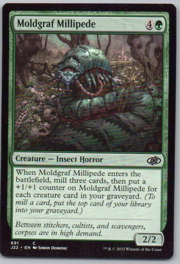 Moldgraf Millipede 691 0 Creature Card - Jumpstart 2022