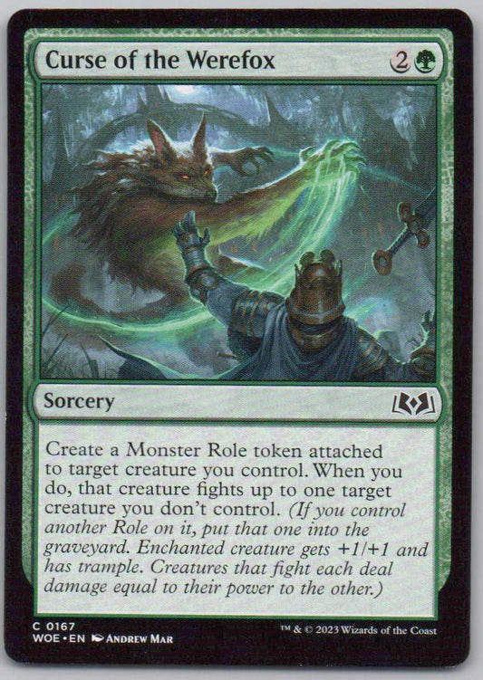 Curse of the Werefox 167 Normal Sorcery Card - Wilds of Eldraine