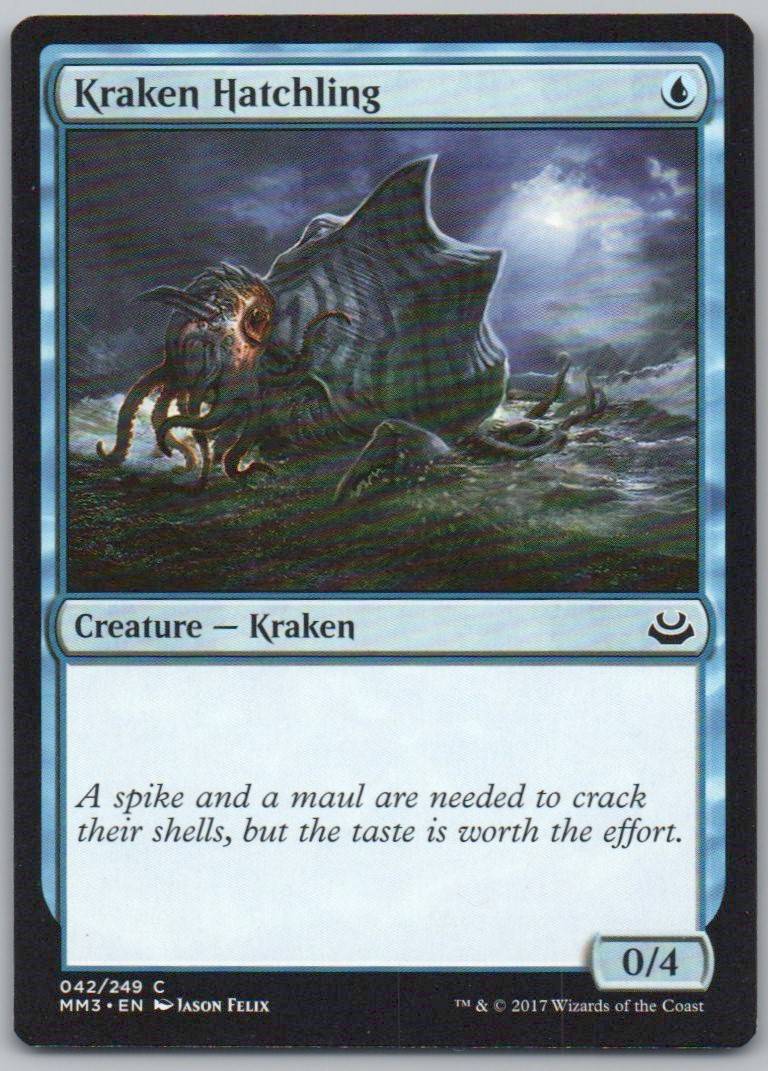 Kraken Hatchling 42 Normal Creature Card - Modern Masters 2017