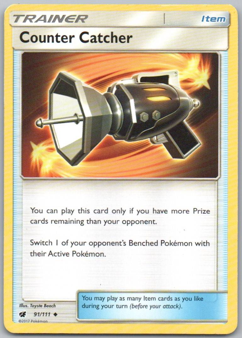 Counter Catcher 91 Normal Trainer Card - Crimson Invasion