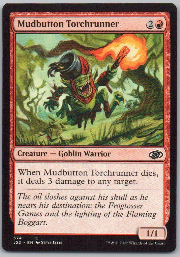 Mudbutton Torchrunner 574 0 Creature Card - Jumpstart 2022