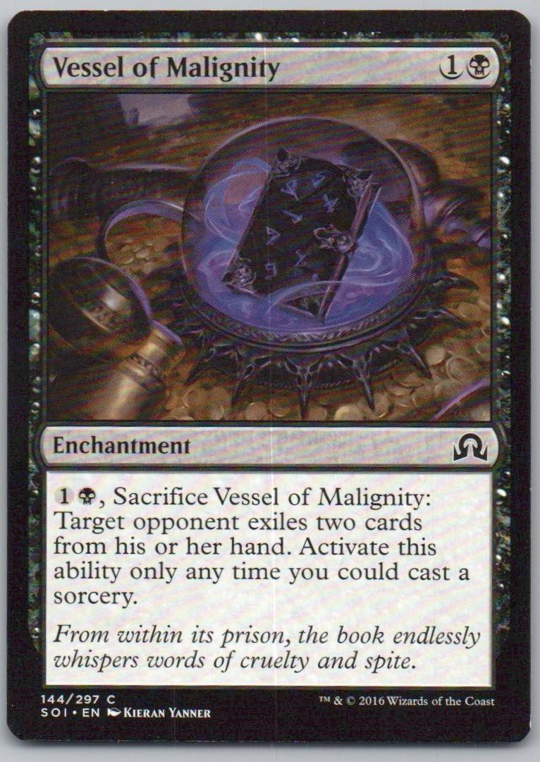 Vessel of Malignity 144 Normal Enchantment Card - Shadows over Innistrad