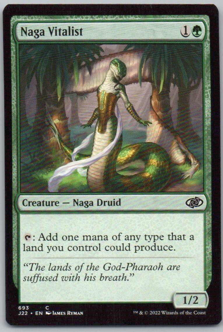 Naga Vitalist 693 0 Creature Card - Jumpstart 2022