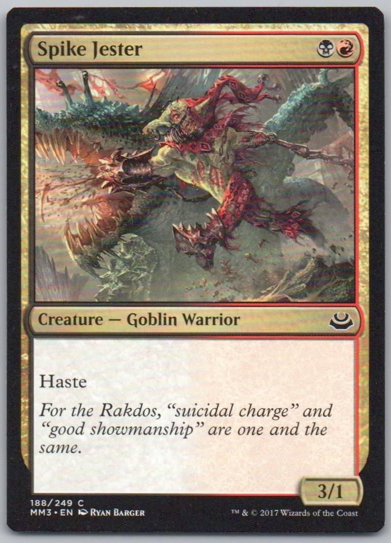 Spike Jester 188 Normal Creature Card - Modern Masters 2017