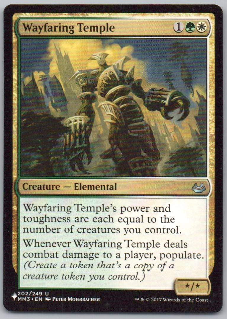 Wayfaring Temple 202 Normal Creature Card - Modern Masters 2017