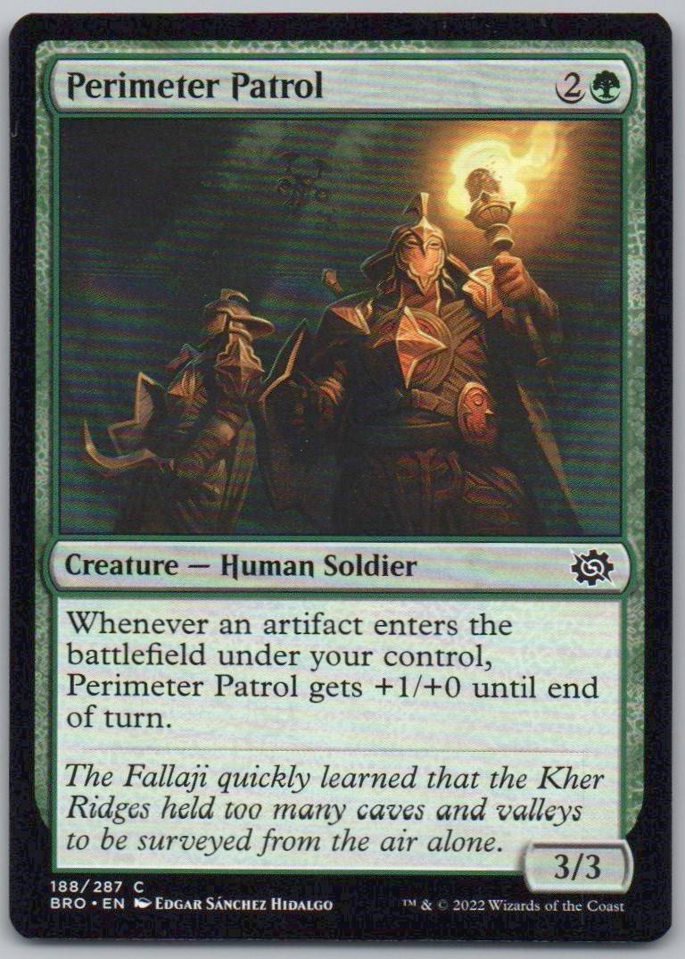 Perimeter Patrol 188 Normal Creature Card - The Brothers' War