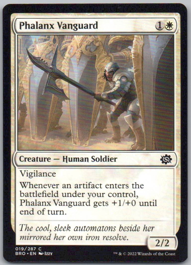 Phalanx Vanguard 19 Normal Creature Card - The Brothers' War