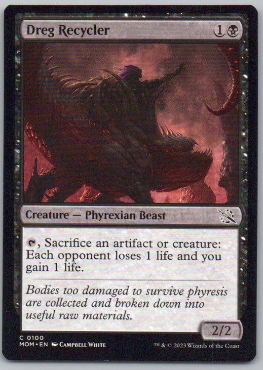 Dreg Recycler 100 Normal Creature Card - March of the Machine