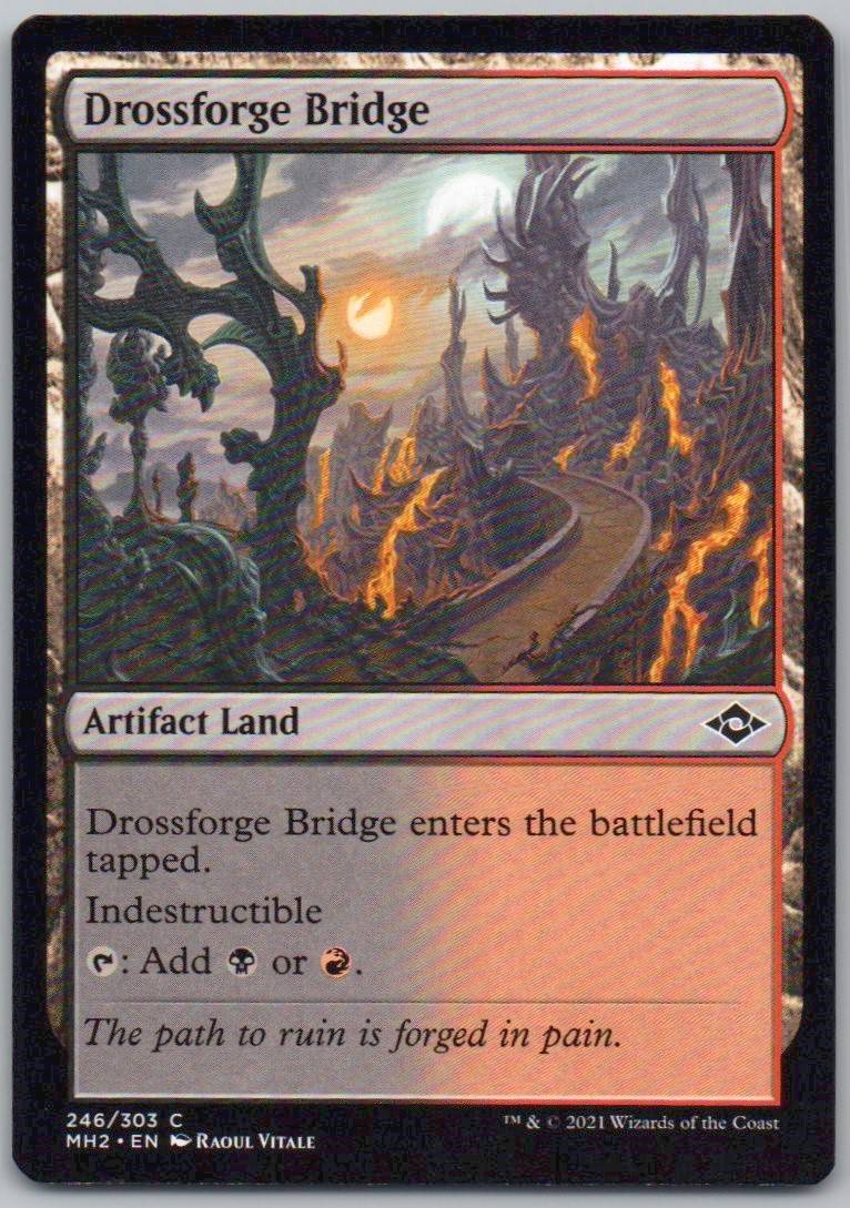 Drossforge Bridge 246 0 Artifact Card - Modern Horizons 2