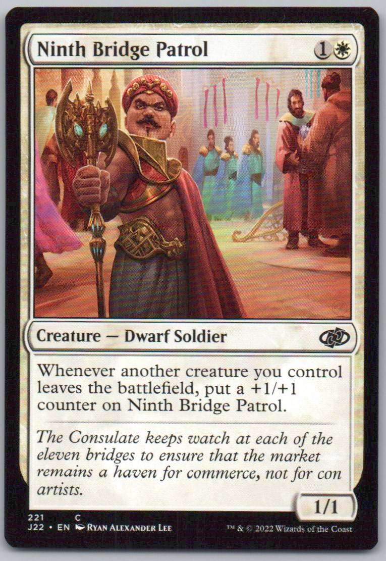 Ninth Bridge Patrol 221 0 Creature Card - Jumpstart 2022