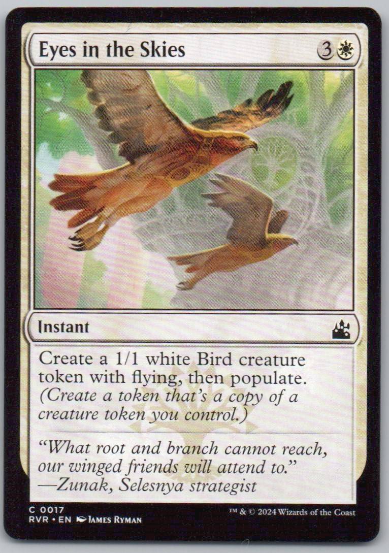 Eyes in the Skies 17 Normal Instant Card - Ravnica Remastered